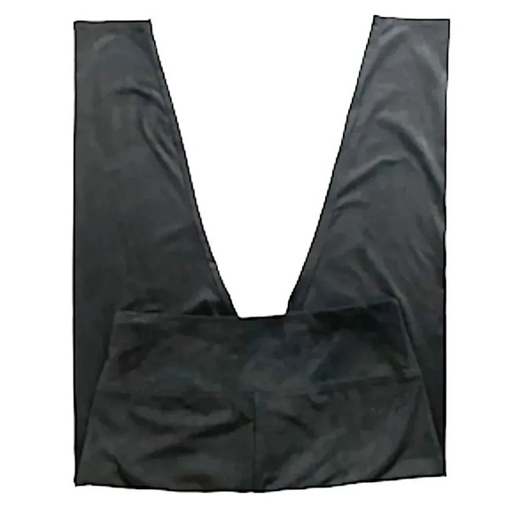 Soft Surroundings faux suede black leggings, high rise. Women’s size S petite - Picture 3 of 12
